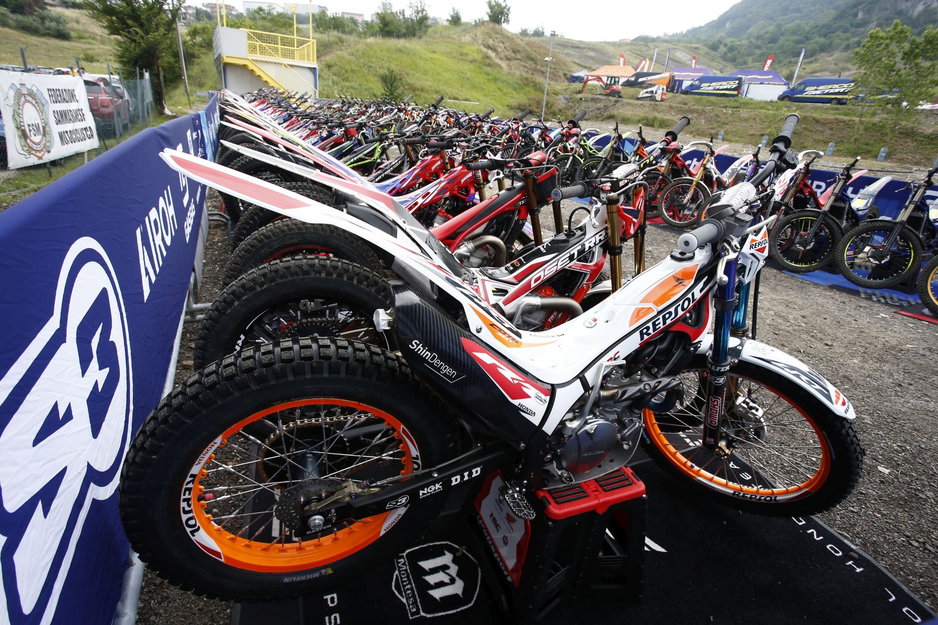 Trial motorcycles